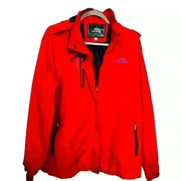 Outdoor Sport Red Jacket Size XL - Picture 1 of 4
